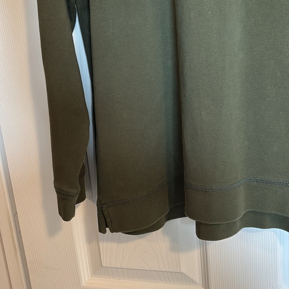 Tommy Bahama men’s green quarter zip Pima cotton sweater size large - Picture 4 of 9